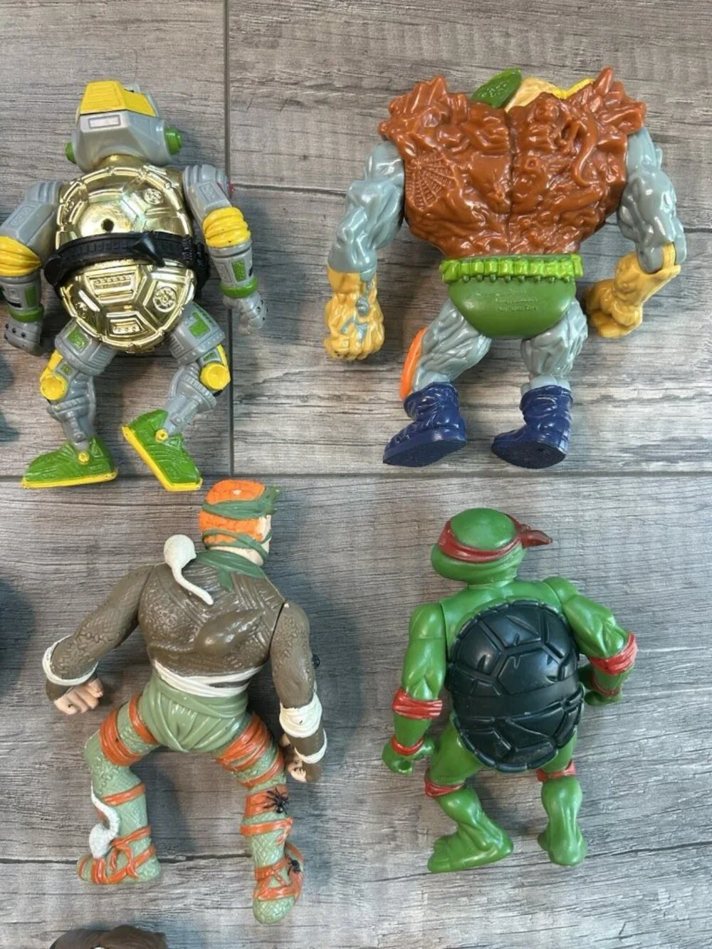 TMNT Teenage Mutant Ninja Turtles Figure Lot w/ Collectors Case Vintage 1988 - Picture 13 of 16